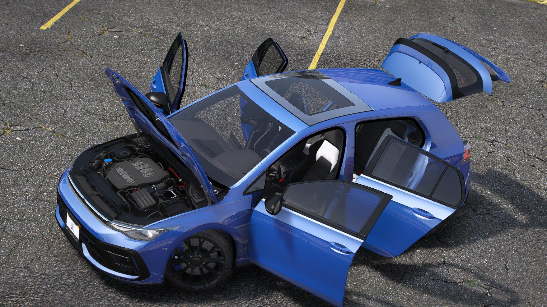 Volkswagen Golf R 2025 | Debadged | Tuning