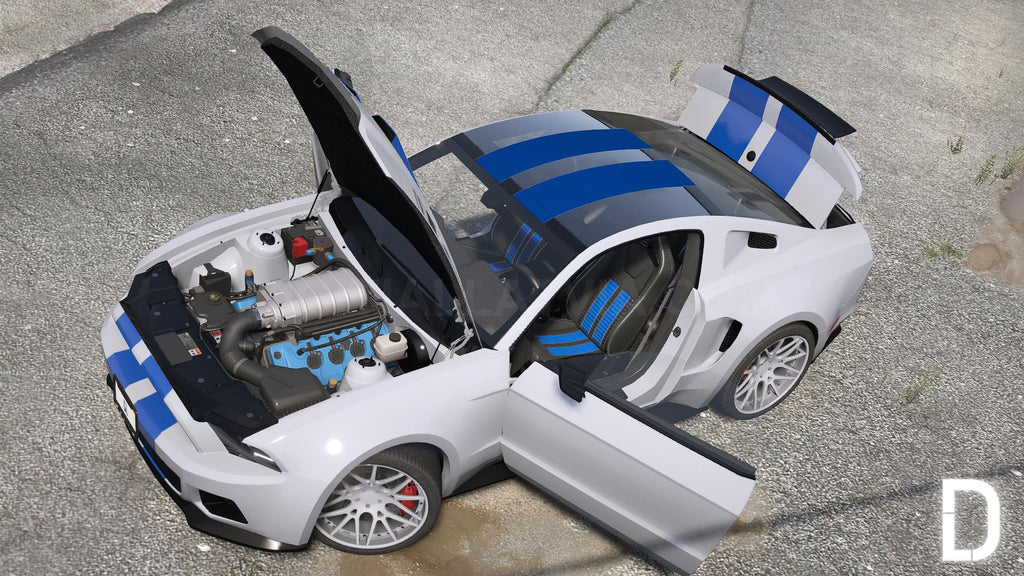 Ford Mustang NFS | Debadged | Tuning | Template | Custom Sound