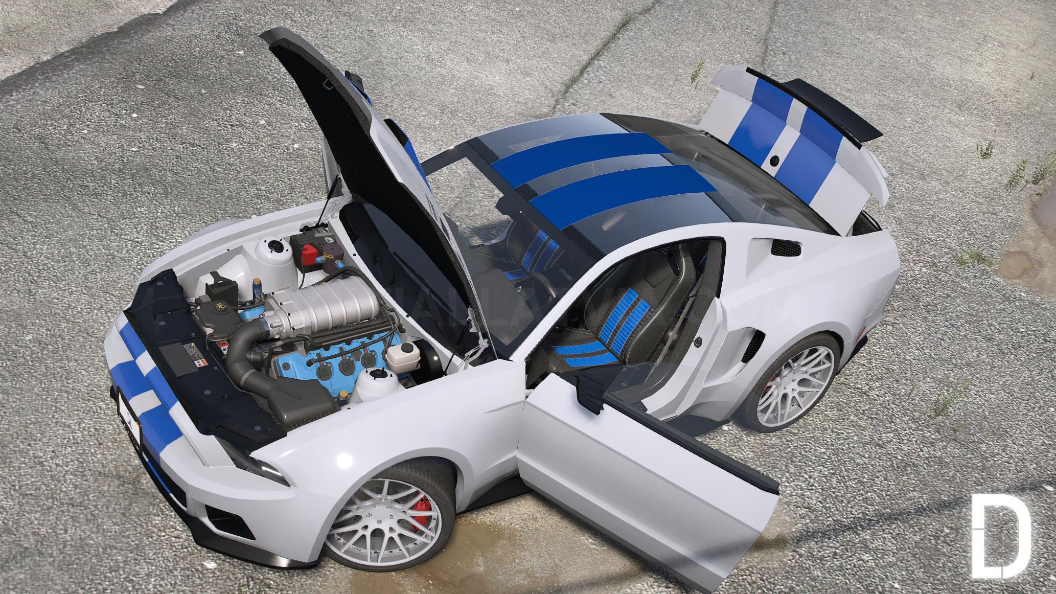 Ford Mustang NFS | Debadged | Tuning | Template | Custom Sound