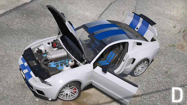 Ford Mustang NFS | Debadged | Tuning | Template | Custom Sound