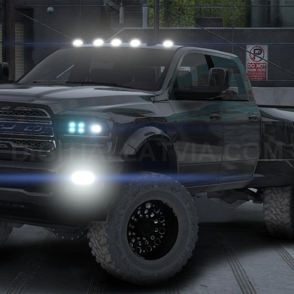 Dodge Ram 3500 HD Truck + Trailer | Debadged