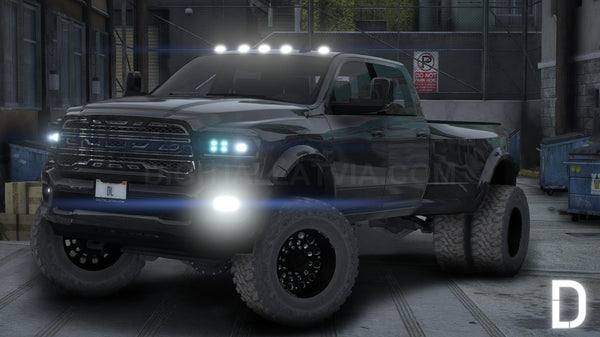 Dodge Ram 3500 HD Truck + Trailer | Debadged