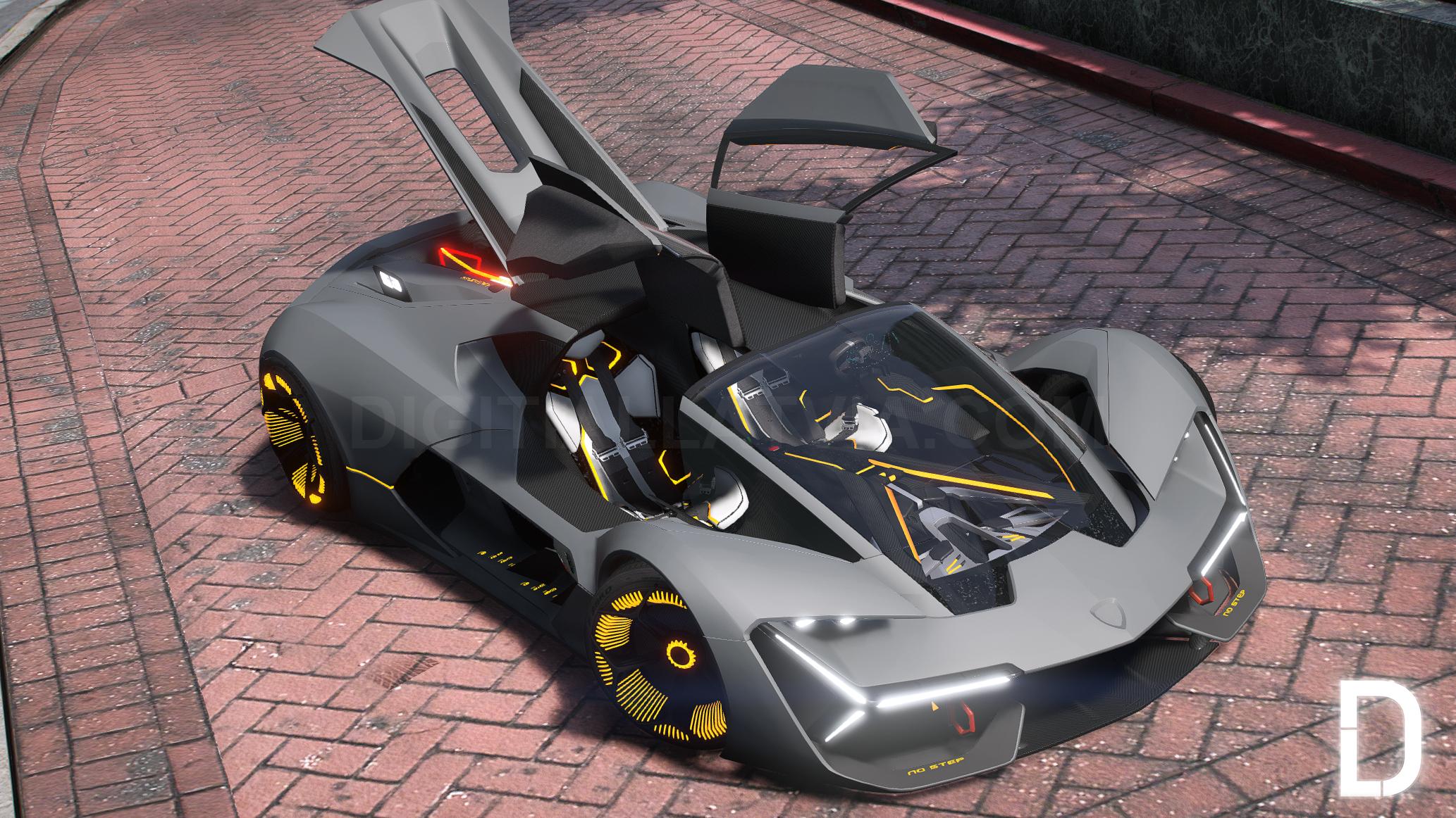 Lamborghini Terzo Millennio | Debadged