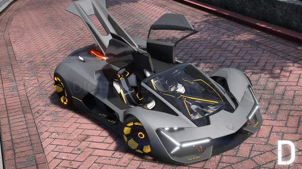 Lamborghini Terzo Millennio | Debadged