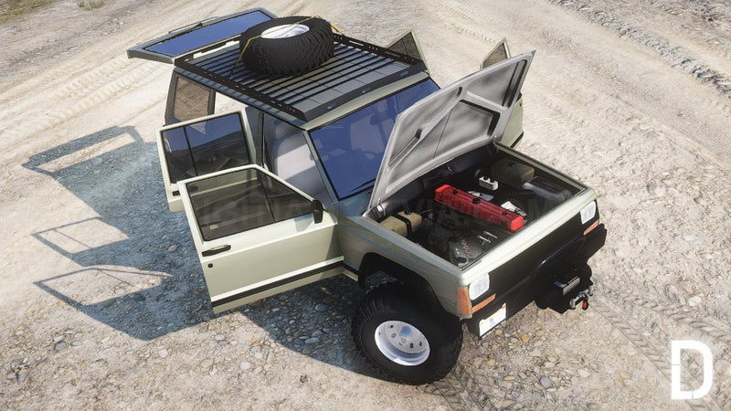 Jeep Cherokee 1992 | Ohne Embleme