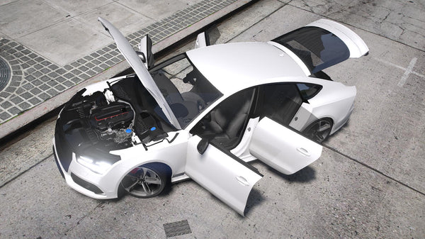 Audi RS7 2018 | Ohne Emblem | Tuning