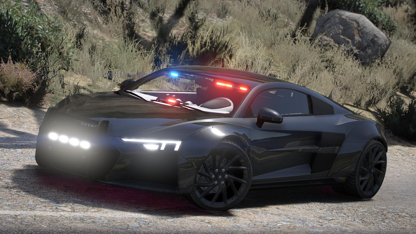 Police Vanilla Unmarked Pack | 10 Vehicles | Callsigns | Templates