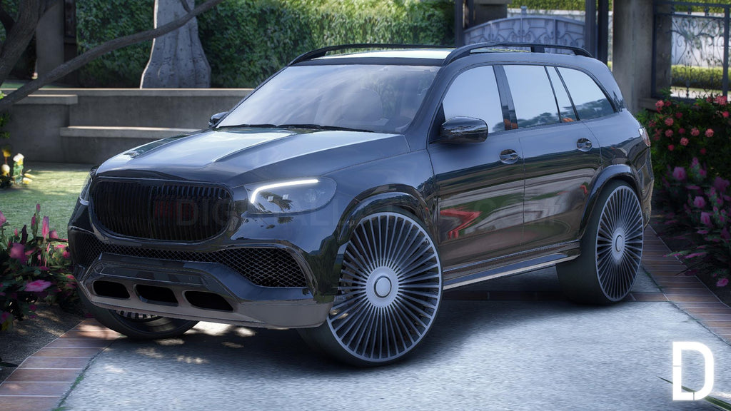 Mercedes Maybach GLS600 2023 | Debadged