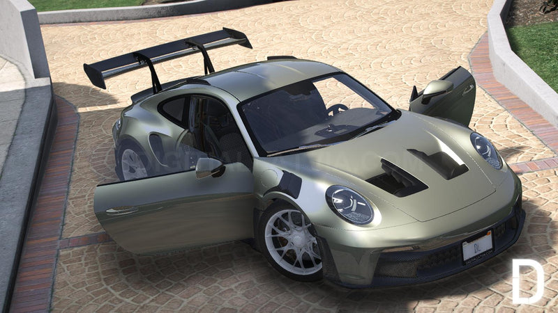 Porsche 911 (992) GT3RS Twin Turbo | Ohne Emblem | Individueller Sound