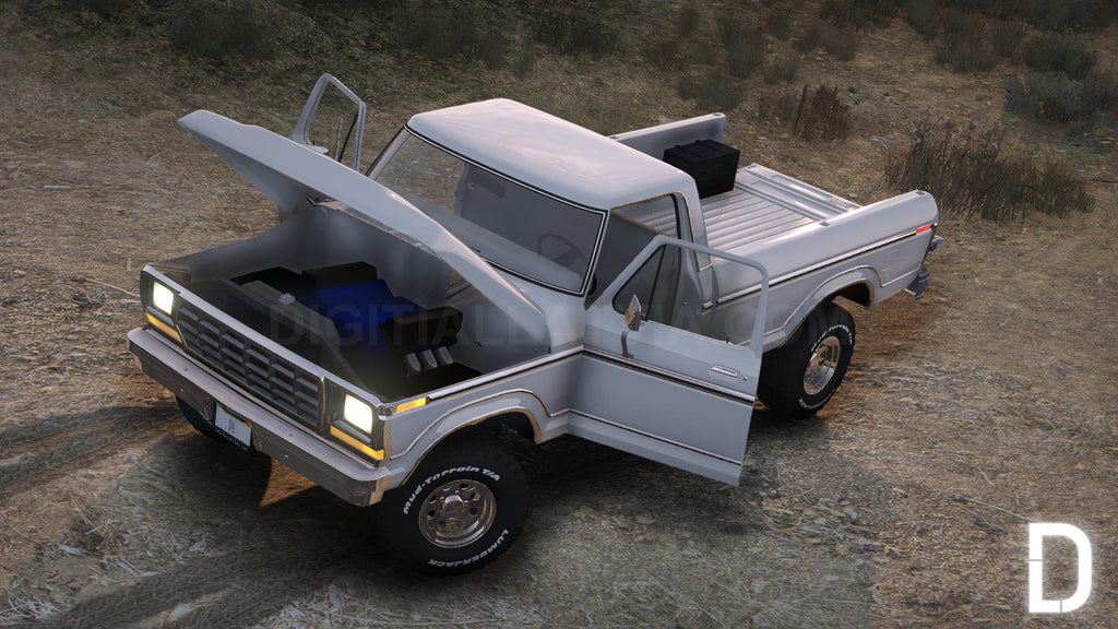 Ford F150 Ranger XLT 1978 | Debadged