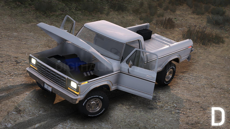 Ford F150 Ranger XLT 1978 | Debadged