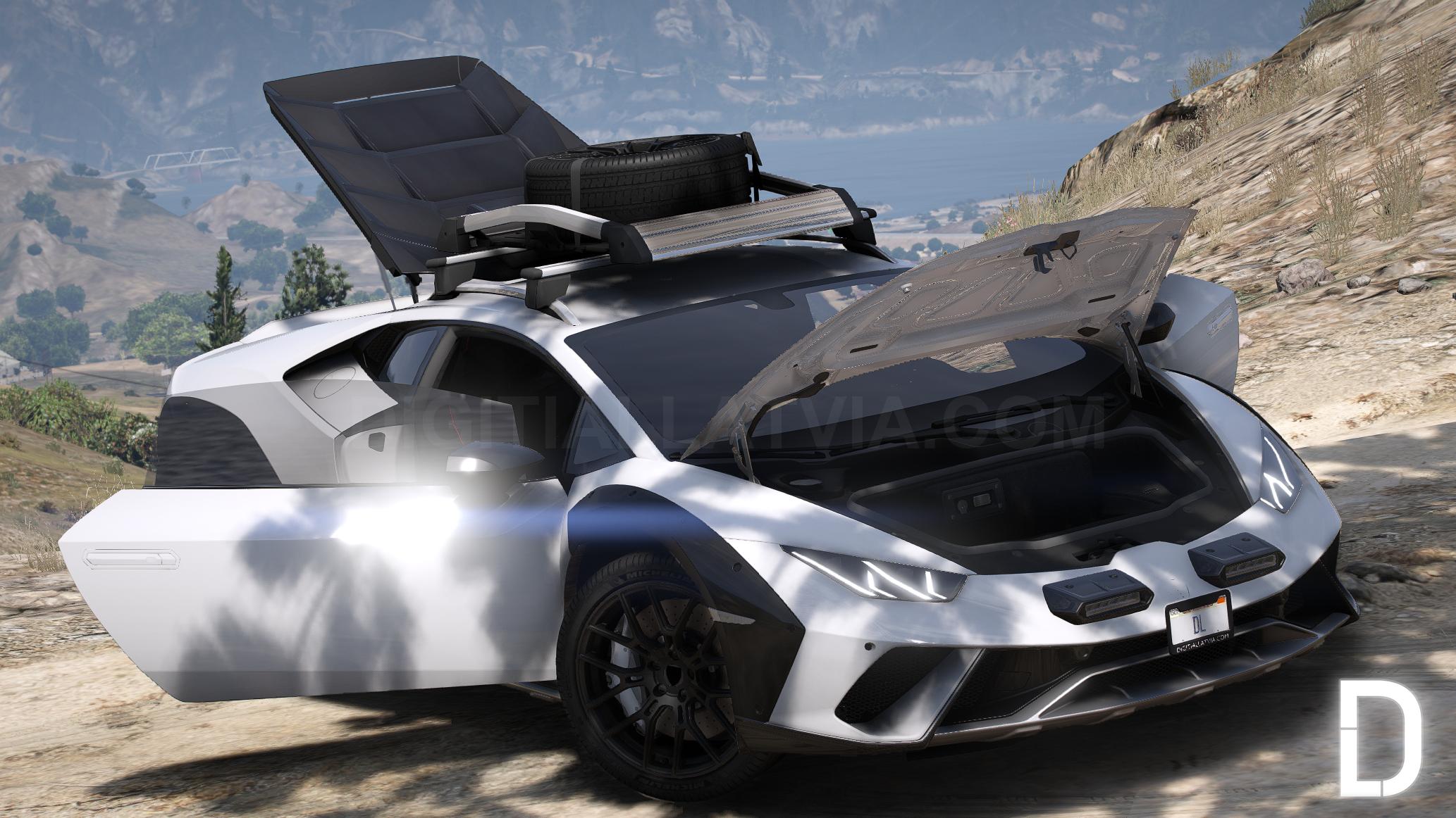 Lamborghini Huracan Sterrato | Debadged | Template