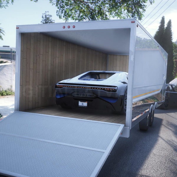 Car Trailer Enclosed | Template