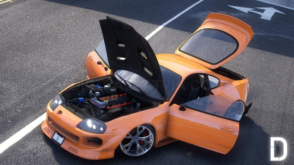 Toyota Supra Mk4 Widebody | Debadged | Custom Sound