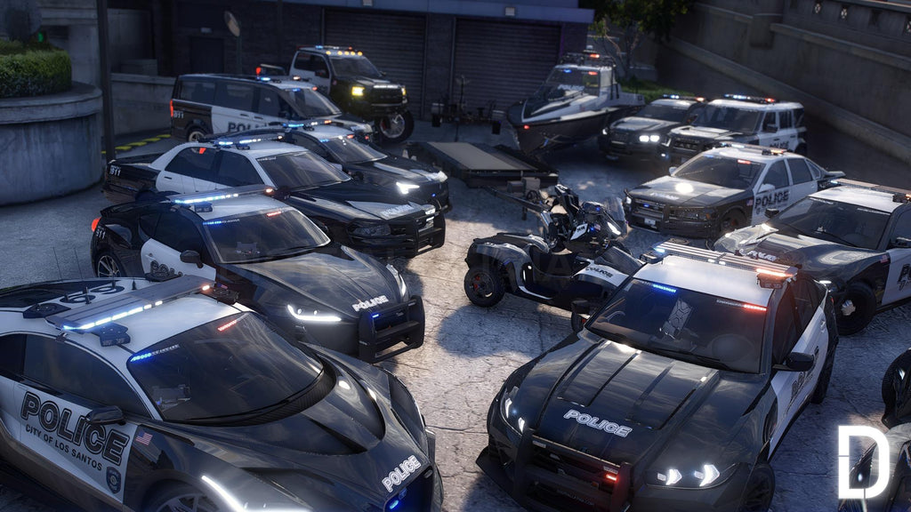 Police Vanilla Pack | 20 Vehicles | Templates | Custom Sounds