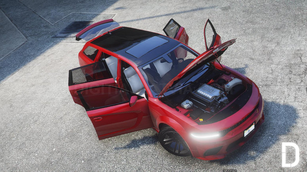 Dodge Charger Magnum Hellcat 2021 | Debadged