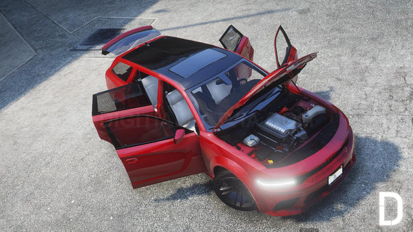 Dodge Charger Magnum Hellcat 2021 | Debadged