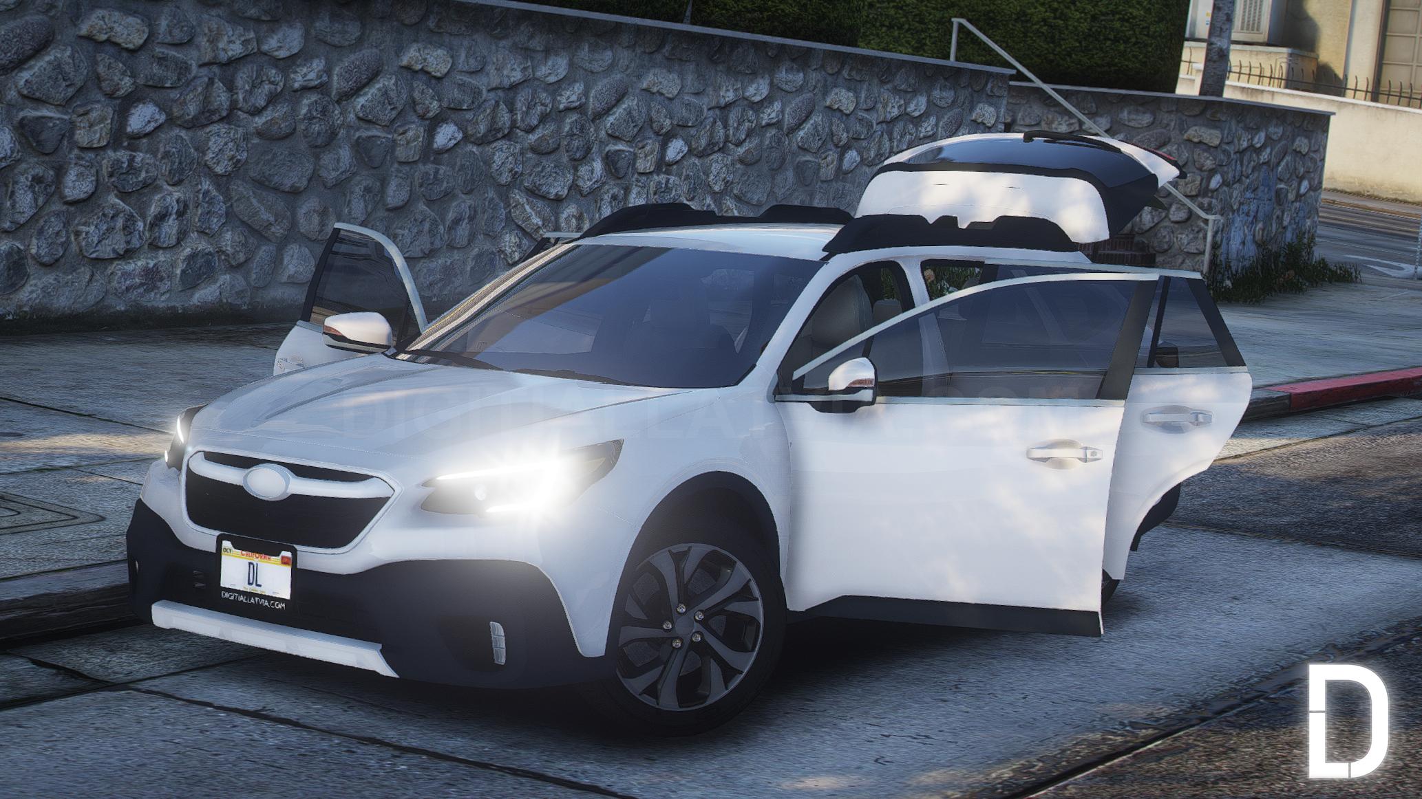 Subaru Outback 2020 | Debadged | Template