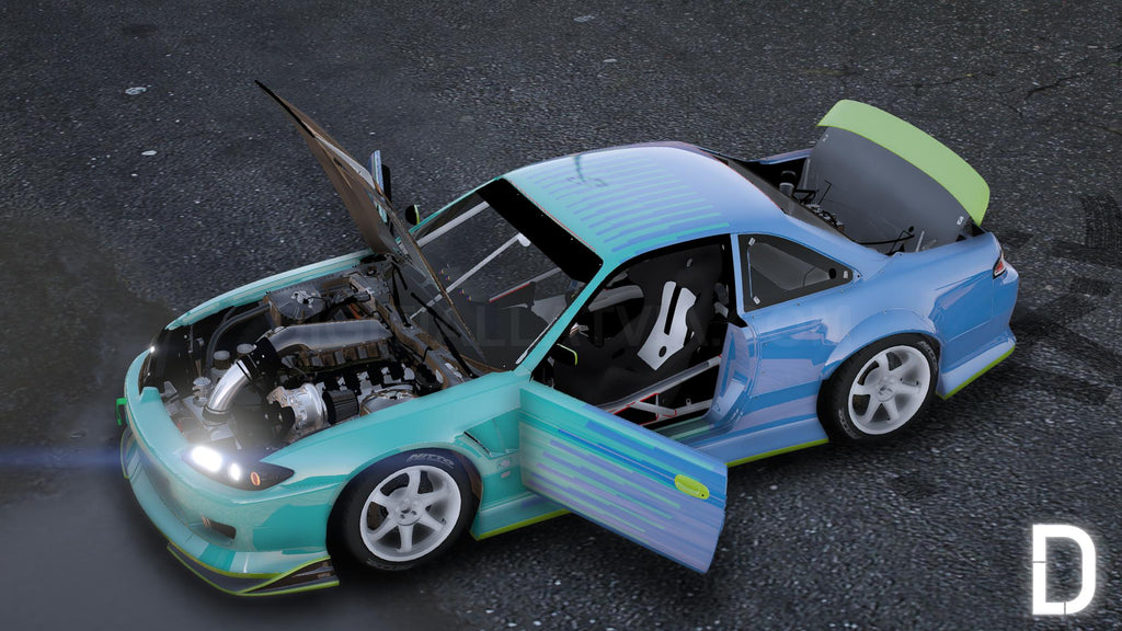 Nissan 240SX Formula Drift #777 | Debadged