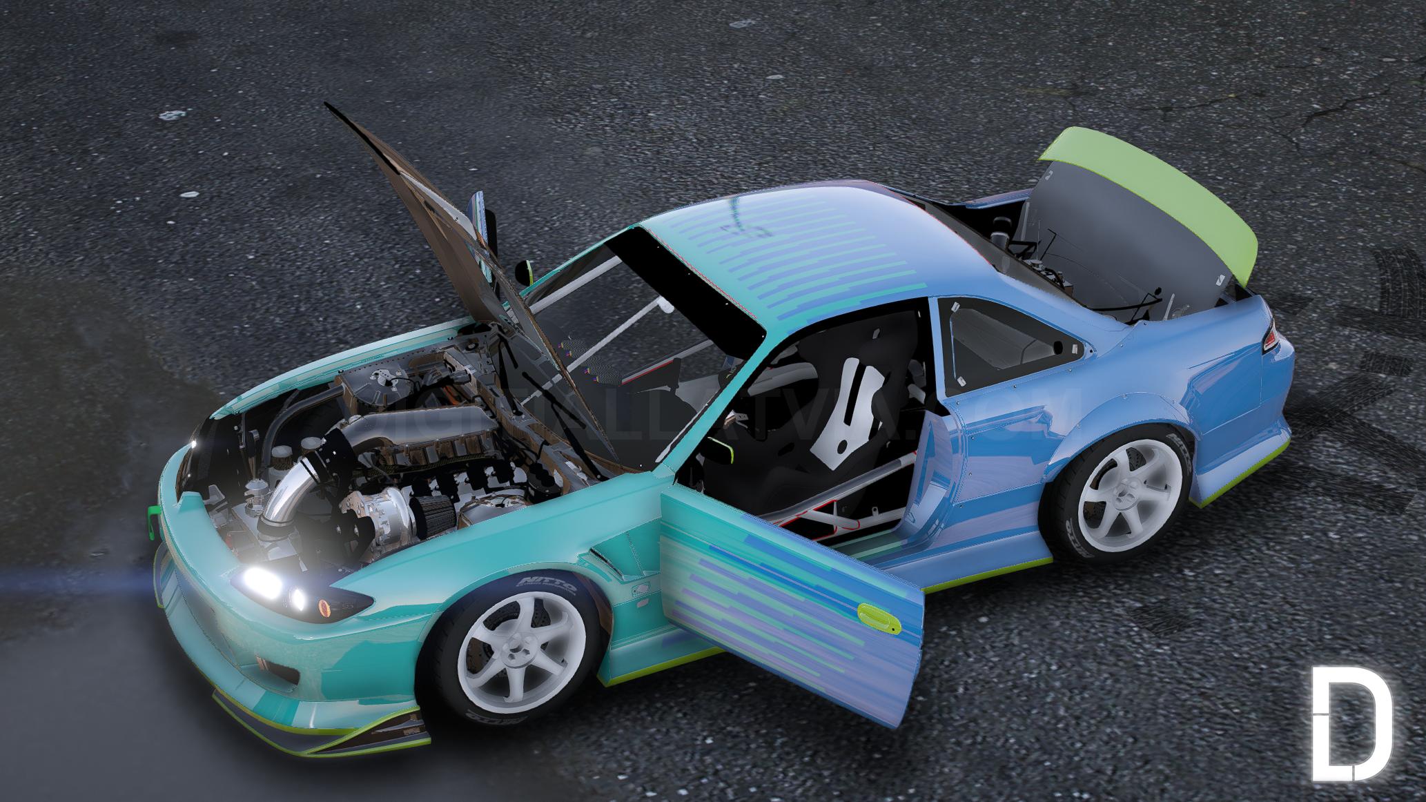 Nissan 240SX Formula Drift #777 | Debadged