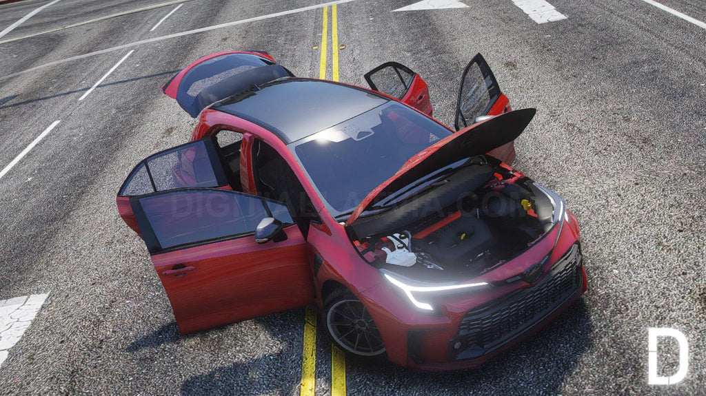 Toyota Corolla GR 2023 | Debadged | Tuning | Template