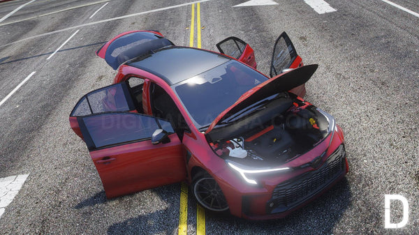 Toyota Corolla GR 2023 | Debadged | Tuning | Template