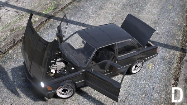 BMW 320 E21 | Debadged | Tuning