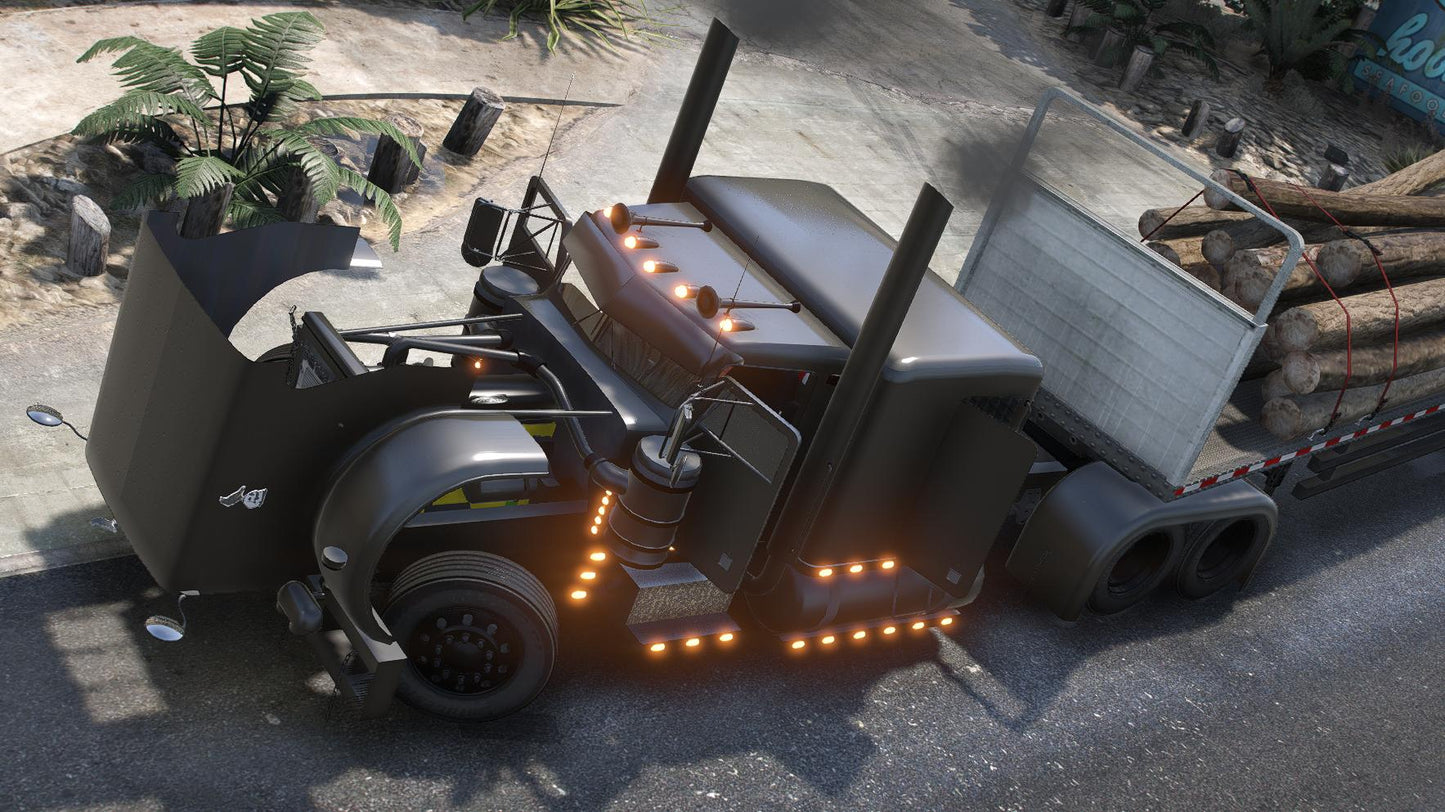 Peterbilt 389 Mad Max | Debadged | Template