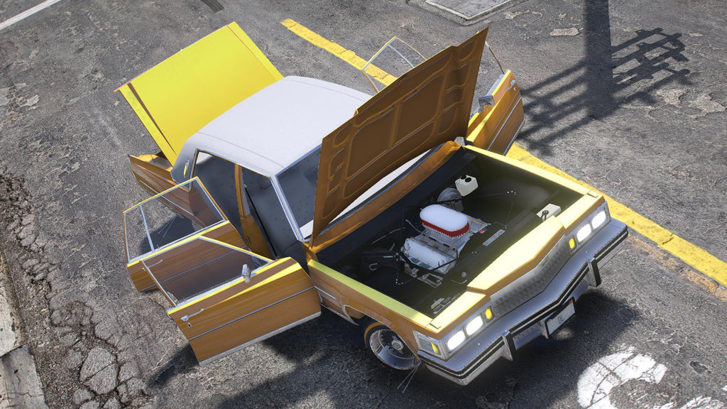 Cadillac Fleetwood Lowrider 1985 | Debadged