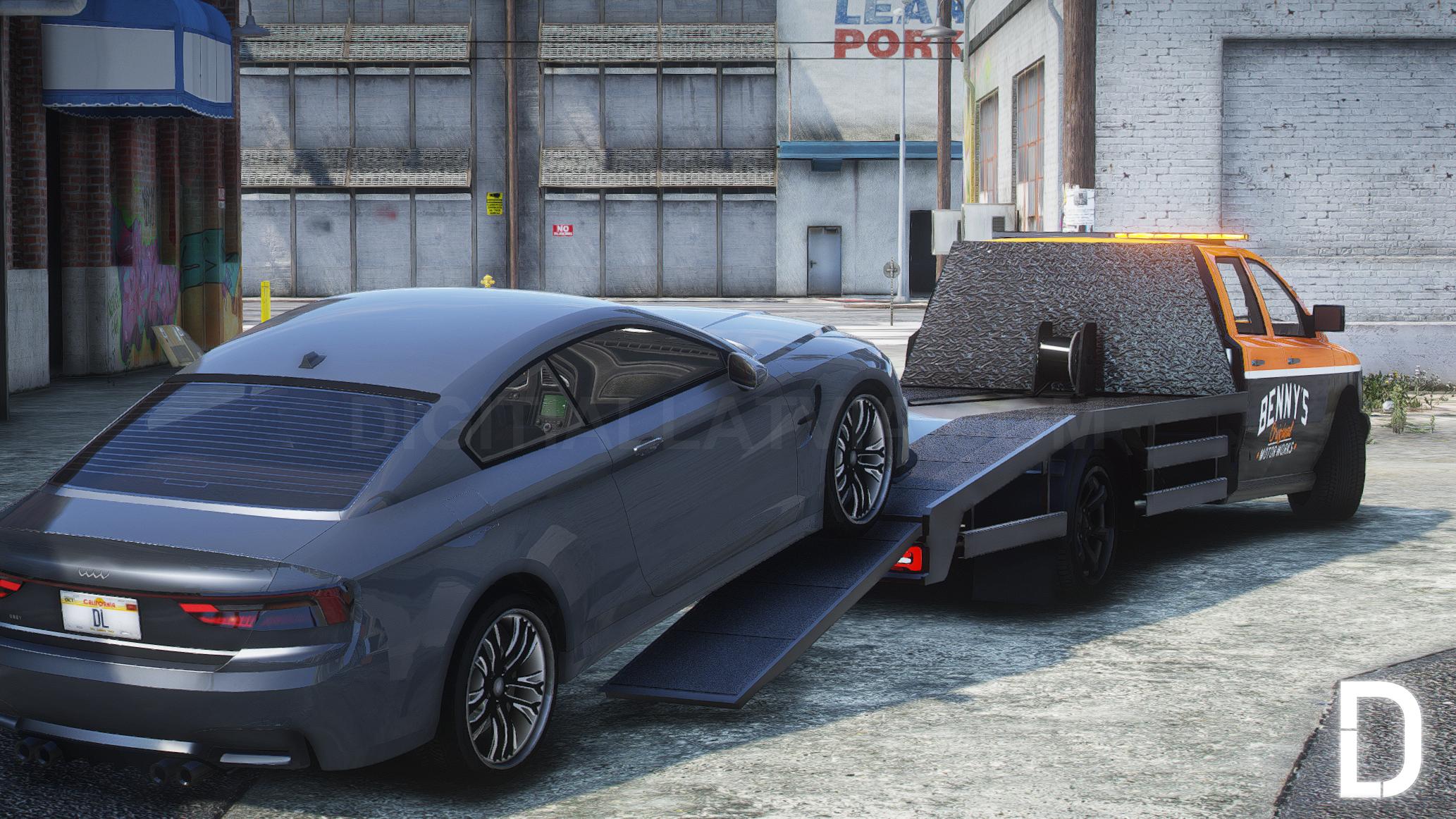 Bravado Bison Tow Truck Bennys | Template