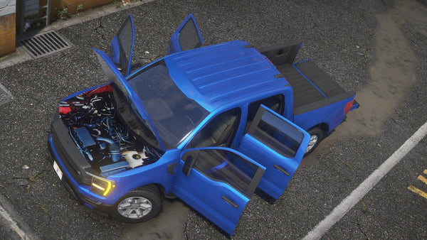 Ford F150 2021 | Debadged | Template