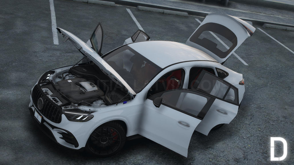 Mercedes-AMG GLC63S Coupe 2024 | Debadged