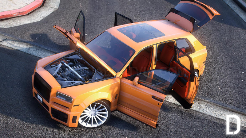 Rolls-Royce Cullinan Widebody | Debadged | Template | Tuning