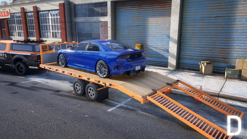 Car Trailer Dually