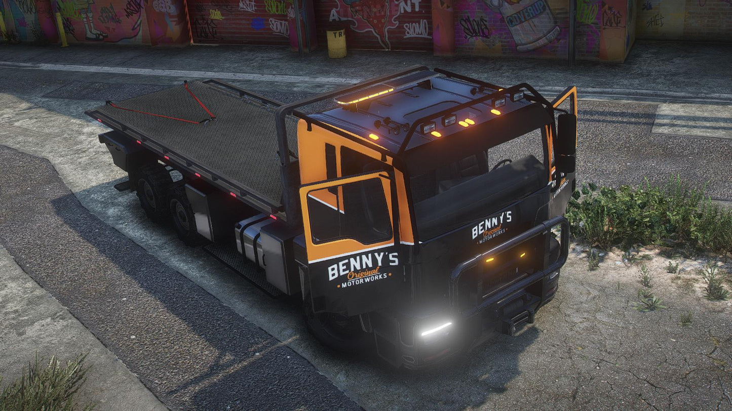 MTL Brickade Benny's Flatbed | Template