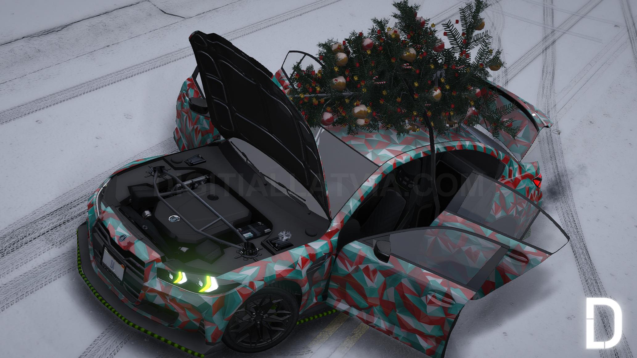 Ubermacht Sentinel GTS Christmas Custom | Tuning | Template