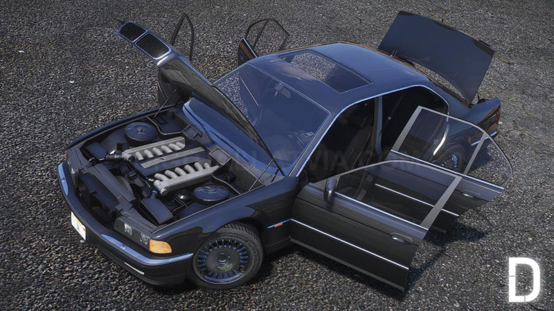BMW E38 750i | Ohne Emblem