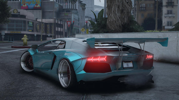 Lamborghini Aventador LibertyWalk | Debadged