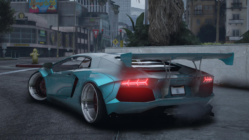 Lamborghini Aventador LibertyWalk | Ohne Emblem