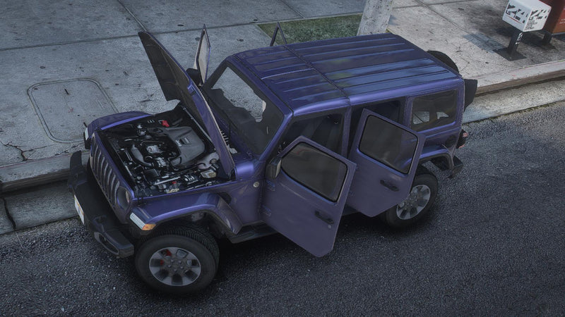 Jeep Wrangler Unlimited Sahara 2020 | Ohne Marken