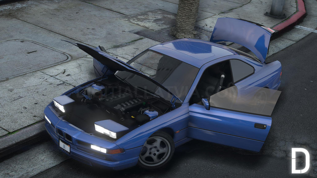 BMW 850 E31 | Debadged | Tuning | Template