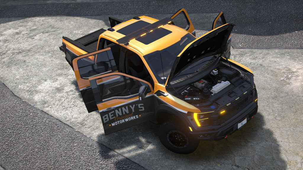 Ford F-150 Raptor R 2023 Bennys | Debadged | Template