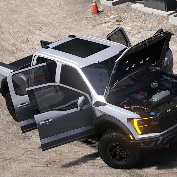 Ford F-150 Raptor R 2023 | Debadged | Template