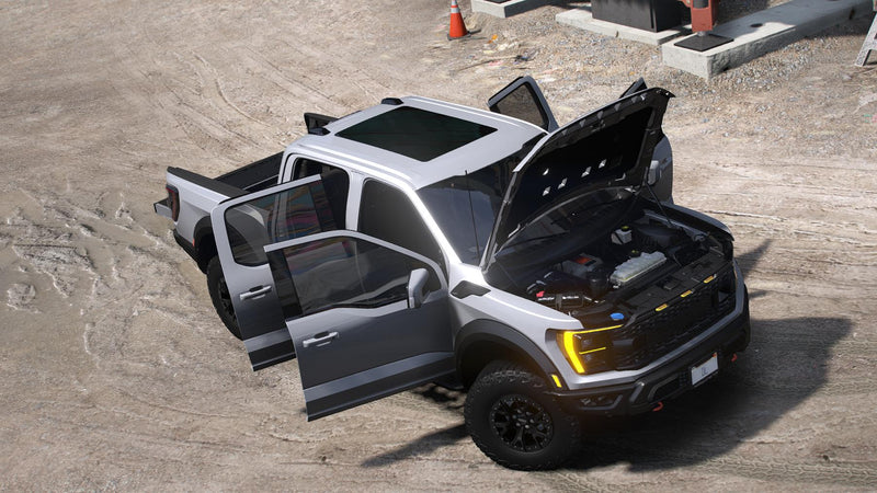 Ford F-150 Raptor R 2023 | Ohne Emblem | Vorlage
