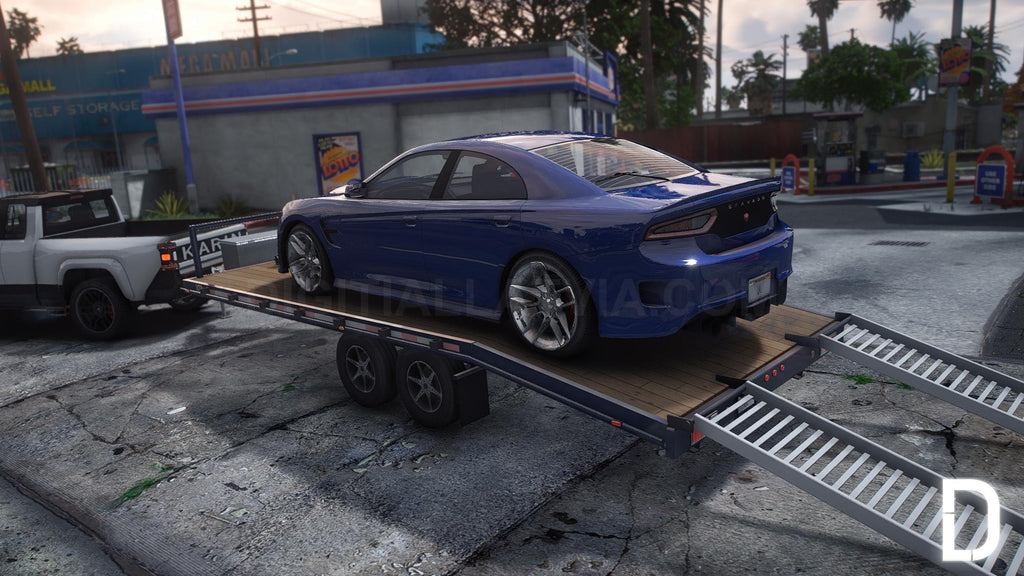Car Trailer Beavertail