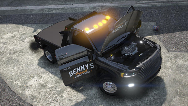 Dodge Ram 5500 Heavy-Duty Bennys | Debadged | Template