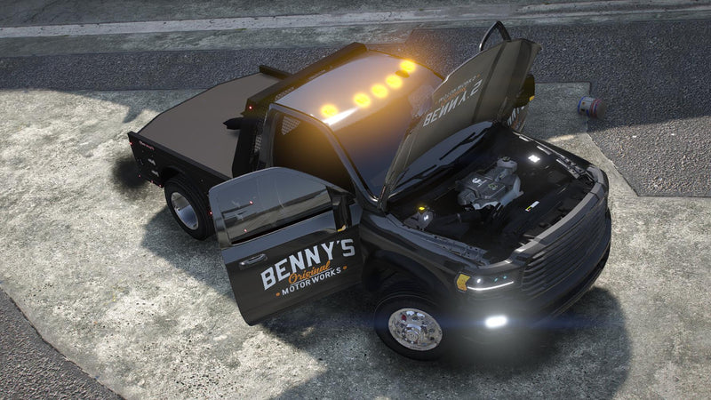 Dodge Ram 5500 Heavy-Duty Bennys | Ohne Emblem | Vorlage