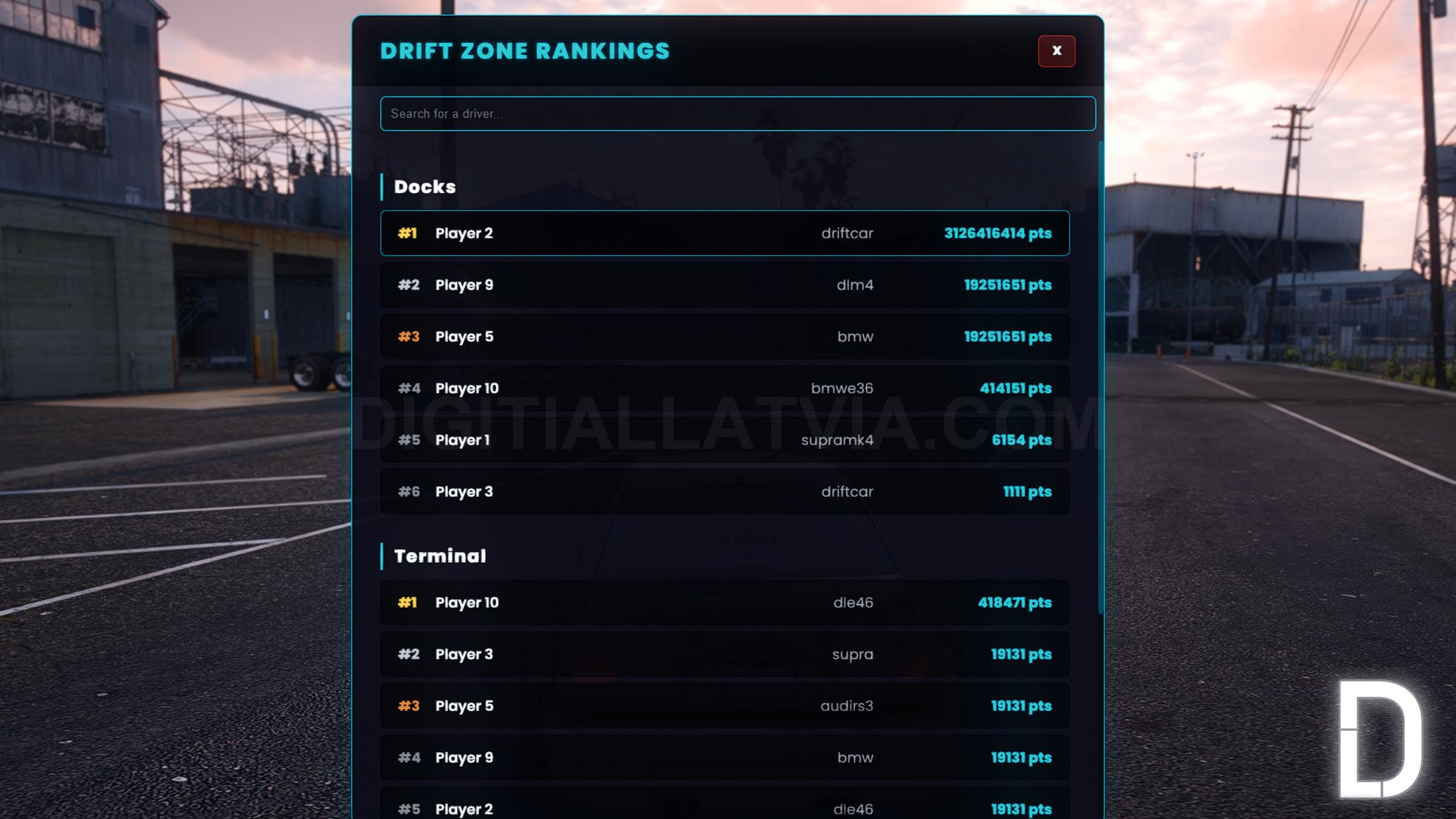 Drift Zone V2 Script [Standalone, ESX, QB]