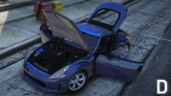 Nissan 370Z 2019 | Debadged | Tuning | Template