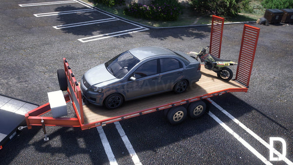 Car Trailer Dually